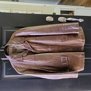J. CREW leather jacket